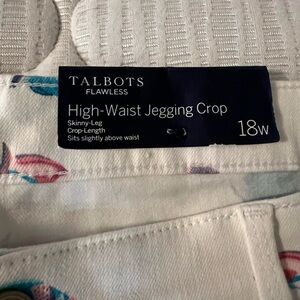 Talbots - High-Waist Jeggings Crop